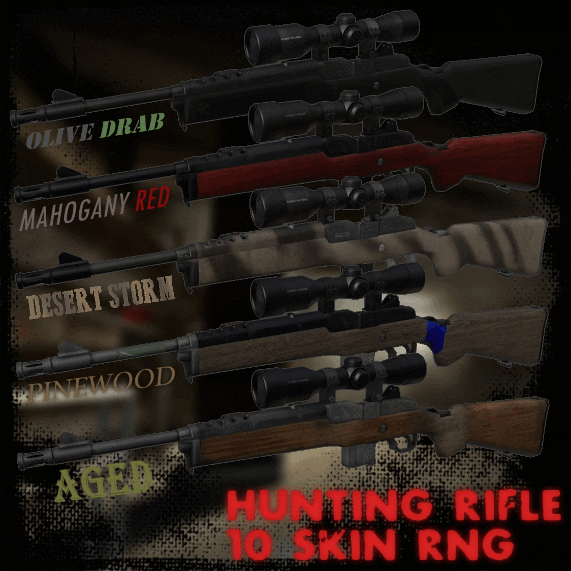 Hunting Rifle 10 Skin RNG — Left 4 Dead 2 Steam Workshop preview image