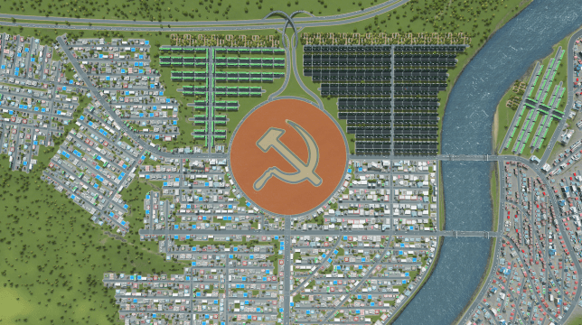 공산주의도시 — Cities: Skylines Workshop preview
