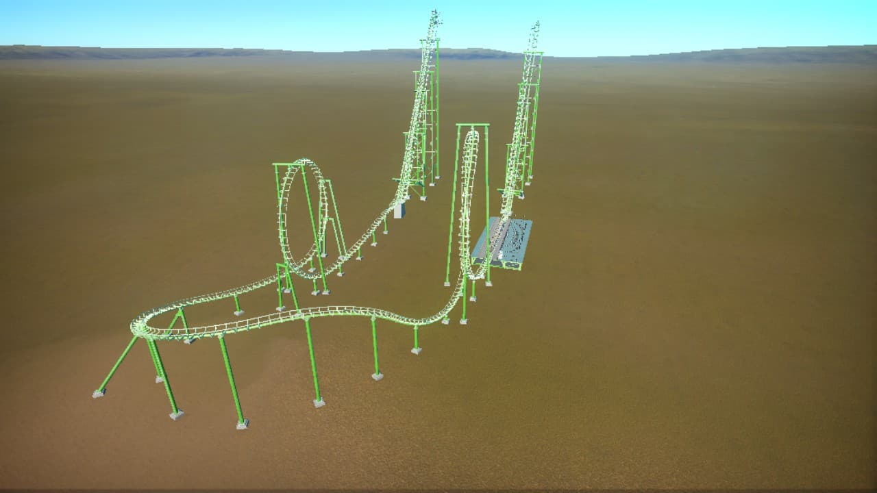 le trident — Planet Coaster Workshop preview