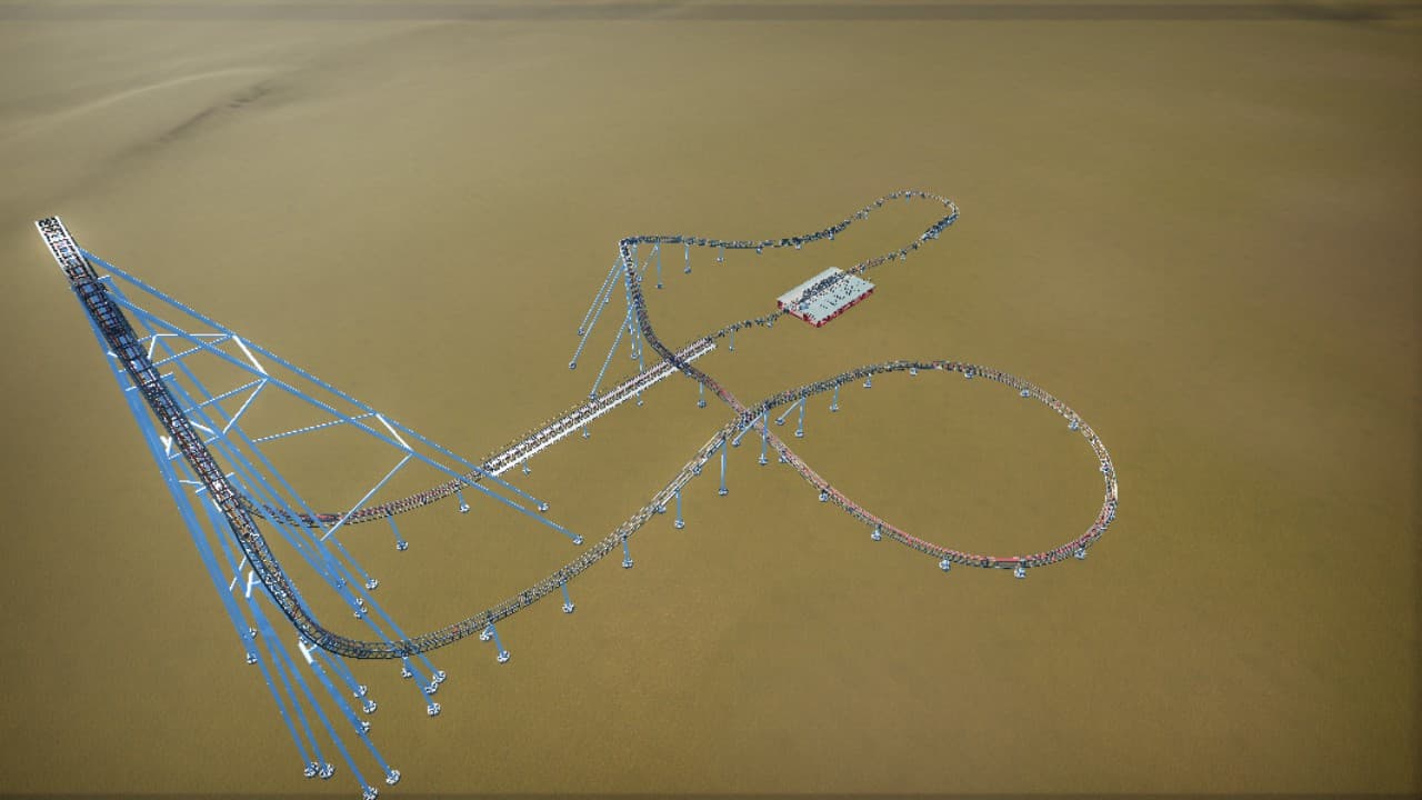 sky road — Planet Coaster Steam Workshop preview image