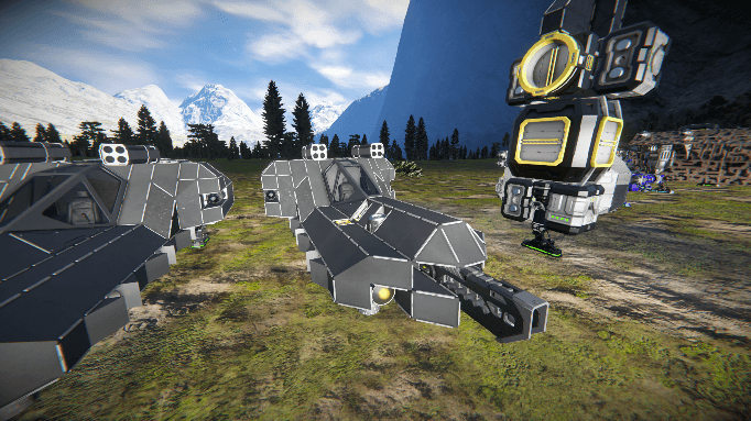 yak 445  mg — Space Engineers Steam Workshop preview image