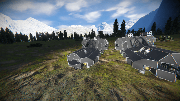yak 445 M - Inter — Space Engineers Steam Workshop preview image
