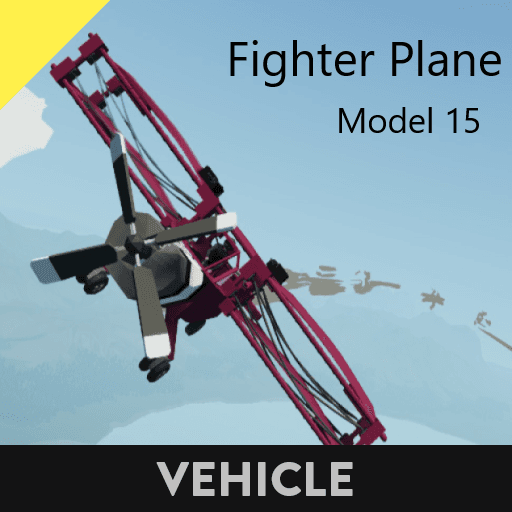 Figter Plane Model 15 "Hvezda" — Stormworks: Build and Rescue Workshop preview