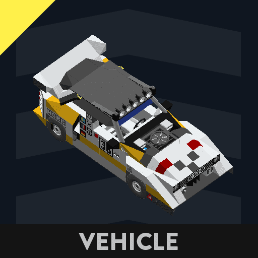 Audi Quattro rallly car — Stormworks: Build and Rescue Steam Workshop preview image