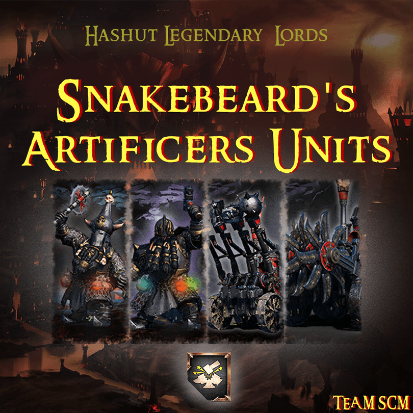 HLL's Snakebeard Artificer's Units ( Individual ) ( 8.X.X ) — Total War: WARHAMMER III Steam Workshop preview image