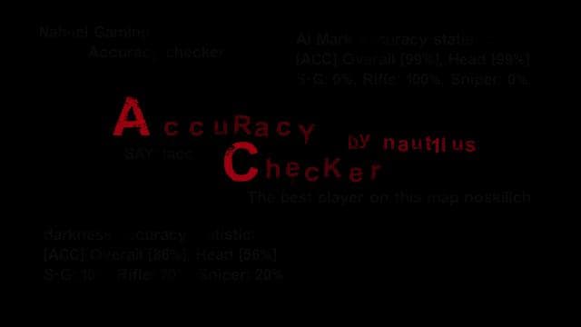 Accuracy checker — Left 4 Dead 2 Steam Workshop preview image