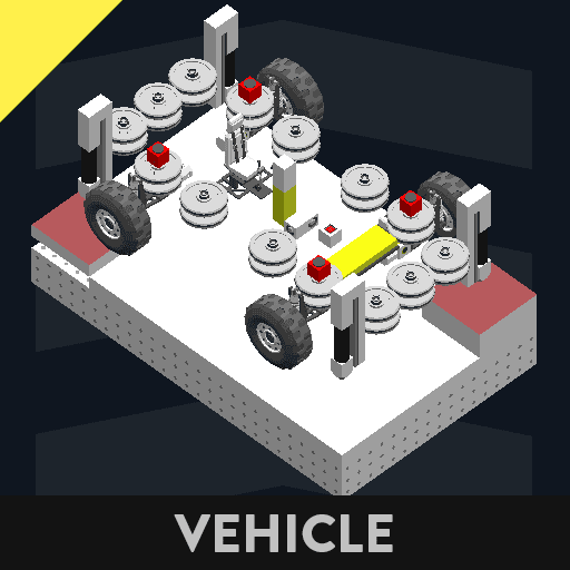 four post/point truck stilt auto-level — Stormworks: Build and Rescue Steam Workshop preview image