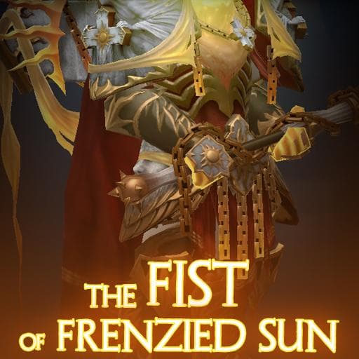 The Fist of Frenzied Sun - Arms — Dota 2 Steam Workshop preview image