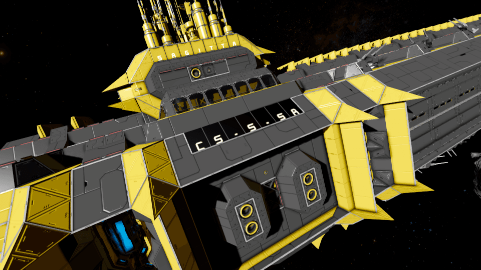 [SAGITTA] - Supercarrier — Space Engineers Workshop preview