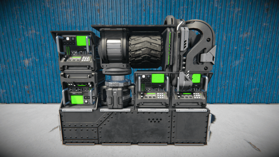 Mechanical WSAD Converter [no scripts, no mods] — Space Engineers Steam Workshop preview image