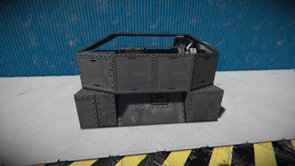 Mechanical WSAD Converter Enclosed [no scripts, no mods] — Space Engineers Workshop preview