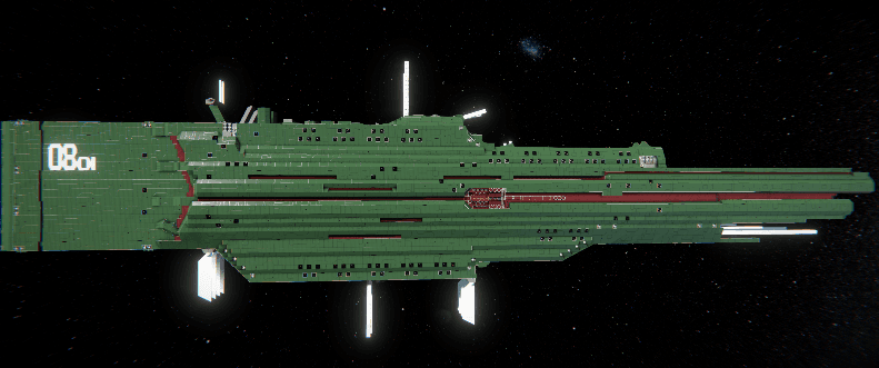LoGH Free Planets Alliance 8th fleet【Krishna】 — Space Engineers Workshop preview