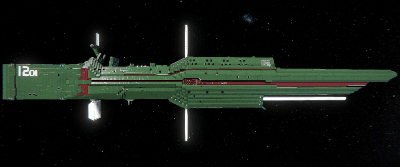 LoGH Free Planets Alliance 12th fleet【Perun】 — Space Engineers Steam Workshop preview image