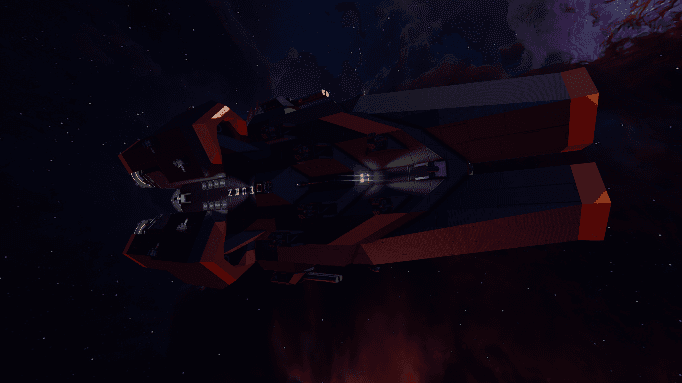 (SDX) MCRN Raptor-class FAC v2 — Space Engineers Workshop preview