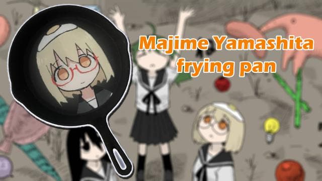 Majime Yamashita from Shimeji Simulation frying pan reskin — Left 4 Dead 2 Workshop preview