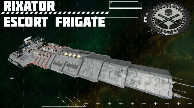 Rixator Escort Frigate — Space Engineers Steam Workshop preview image