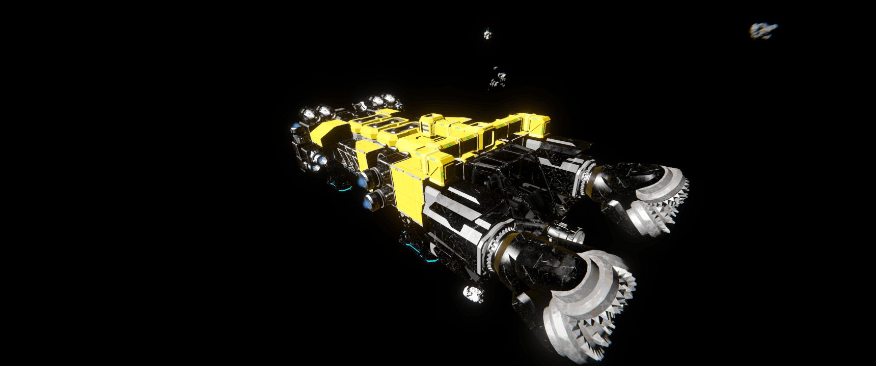 ''Scordite class'' Small Mining Ship — Space Engineers Workshop preview