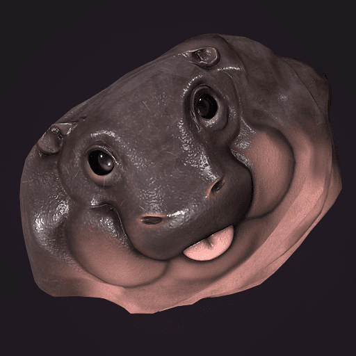 Baby Hippo Rock — Rust Steam Workshop preview image