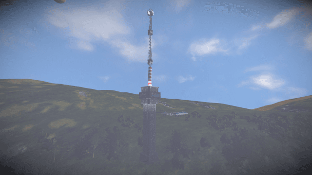Communication Tower — Space Engineers Workshop preview