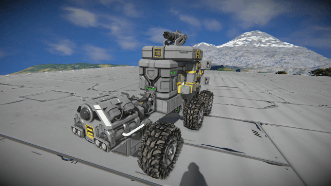 Реактивный мото-байк Версия 3 — Space Engineers Workshop preview