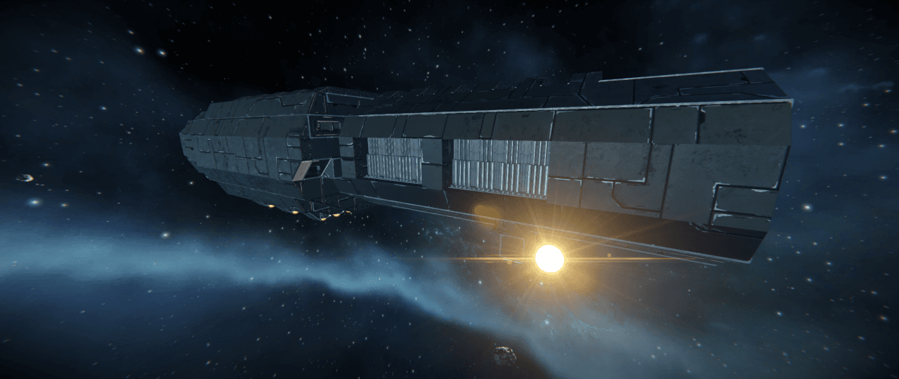 Delphi class mk II escort carrier — Space Engineers Workshop preview
