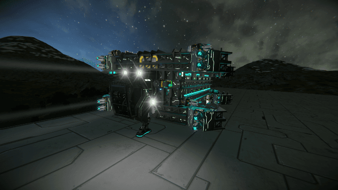 Космо-Грузоперевозчик — Space Engineers Workshop preview