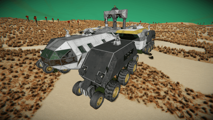 MB rover 24x24 MK2 — Space Engineers Steam Workshop preview image