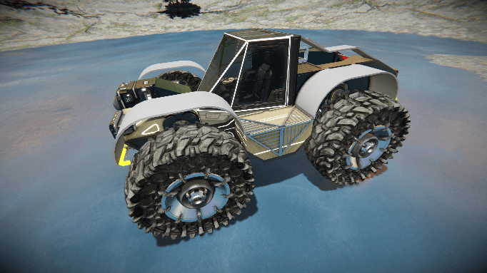 4X4 Mk-3 — Space Engineers Steam Workshop preview image