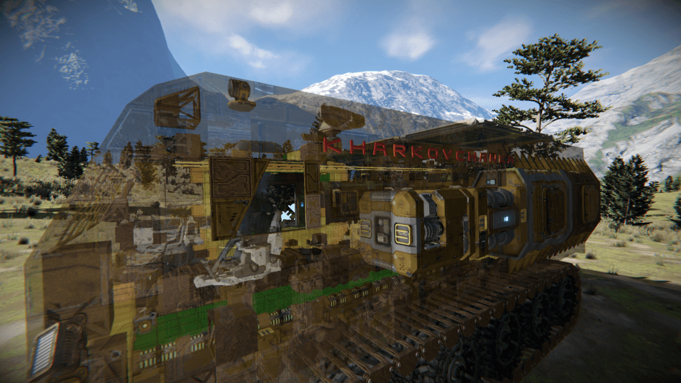 NSA - Kharkovchanka — Space Engineers Workshop preview