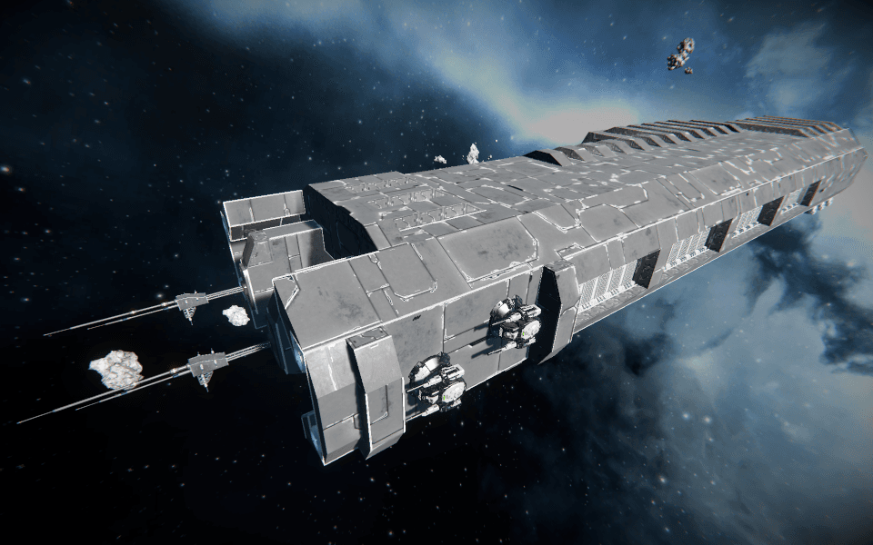 Perimeter Class Escort Carrier — Space Engineers Workshop preview