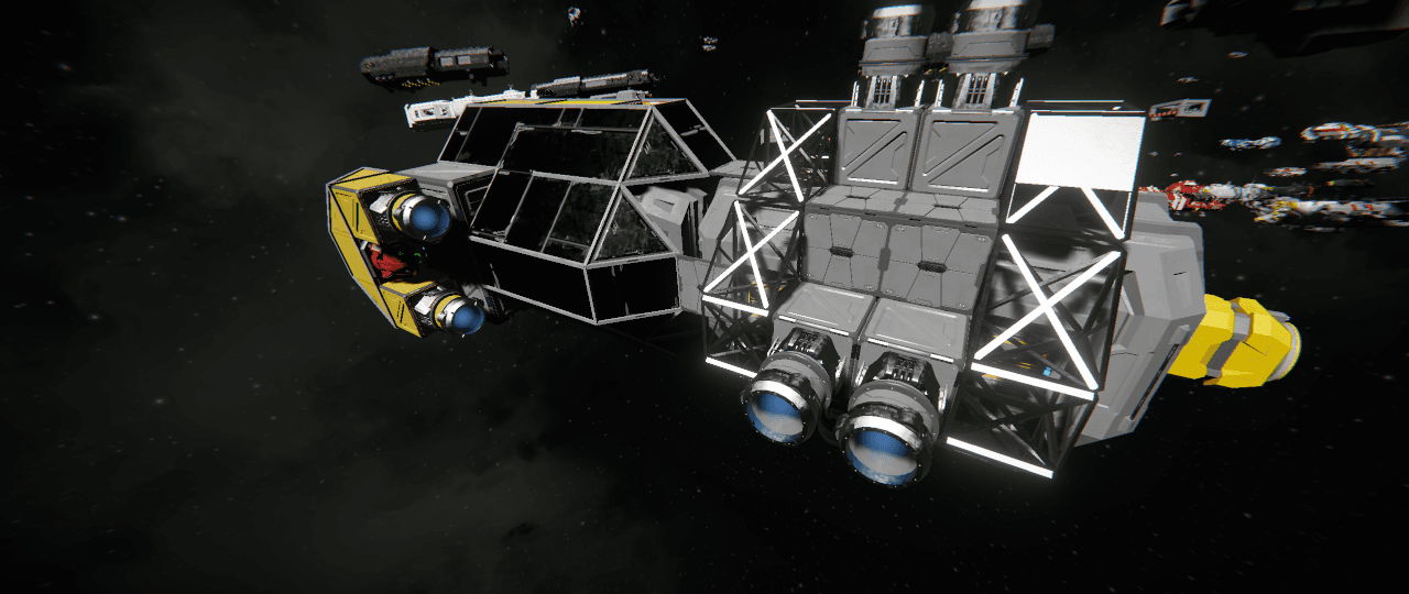 Captured NPC Freighter — Space Engineers Steam Workshop preview image