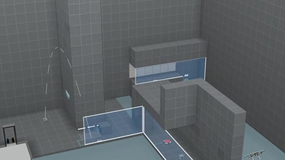 Co-op test Chamber 01 — Portal 2 Steam Workshop preview image