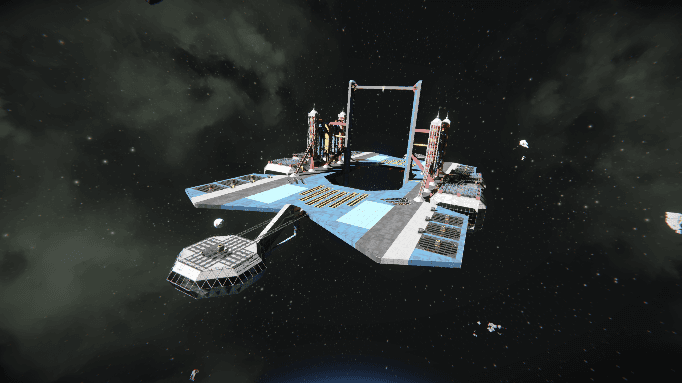 Space Elevator Station — Space Engineers Workshop preview
