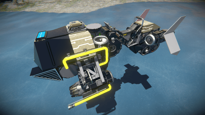 Bike Mk-7 (Drone) — Space Engineers Steam Workshop preview image