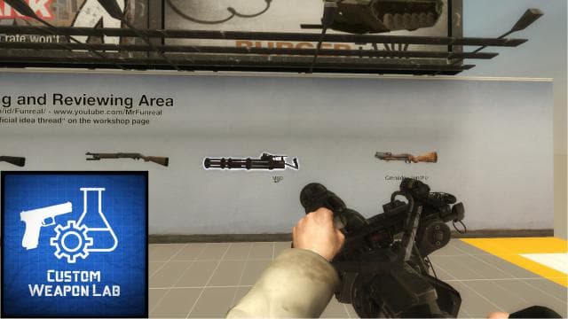 Minigun CWL — Left 4 Dead 2 Steam Workshop preview image