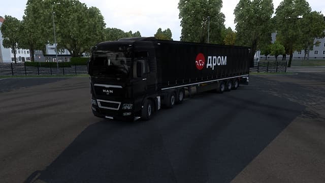 Скин "Дром" для Прицепа — Euro Truck Simulator 2 Steam Workshop preview image