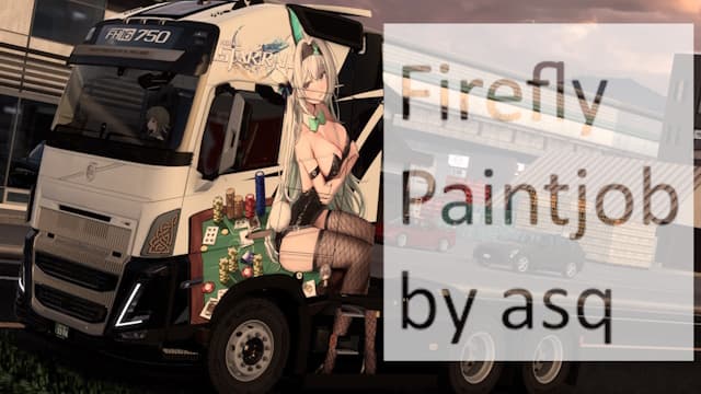 Firefly Paintjob for Volvo FH2022 — Euro Truck Simulator 2 Workshop preview