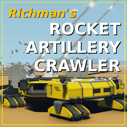 Devastator Landship - Rocket Artillery Crawler — Stormworks: Build and Rescue Workshop preview