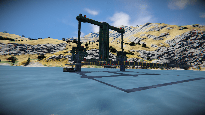 Self Building Space Elevator Extension — Space Engineers Workshop preview
