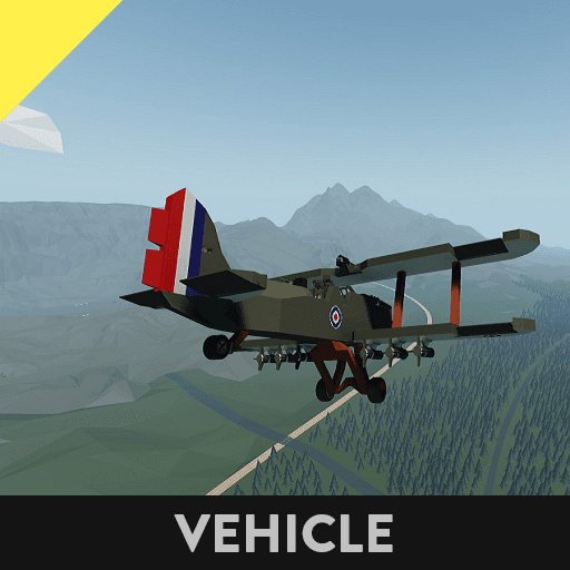 Airco DH9B post-ww1 Medium bomber — Stormworks: Build and Rescue Steam Workshop preview image