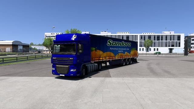 Скин "Sandora" для прицепа — Euro Truck Simulator 2 Steam Workshop preview image