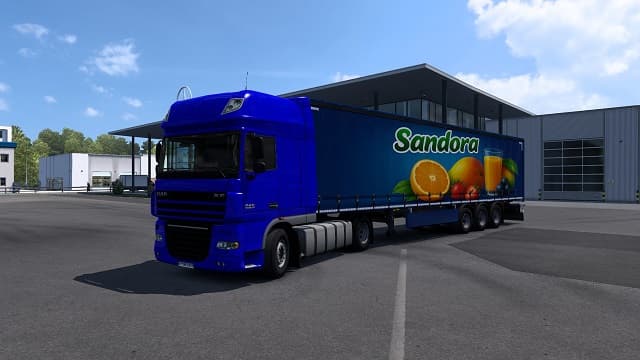 Скин "Сандора" для прицепа — Euro Truck Simulator 2 Steam Workshop preview image