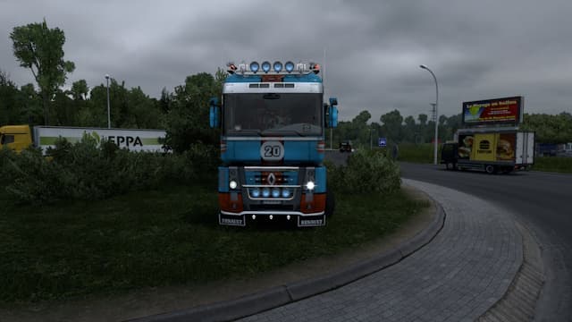 Renault Magnum Steve Mc Queen — Euro Truck Simulator 2 Steam Workshop preview image
