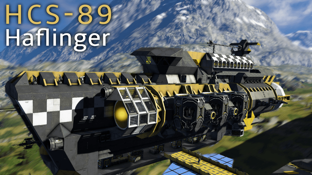 TRG HCS-89 Haflinger — Space Engineers Workshop preview