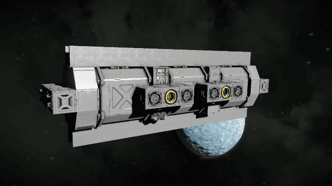 Standard issue cargo container size 2 preset — Space Engineers Steam Workshop preview image