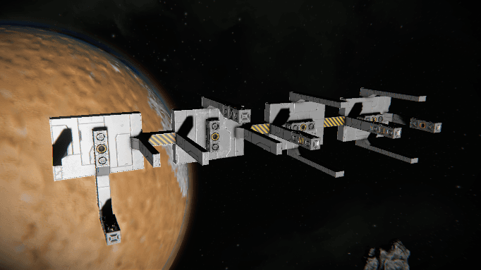 Standard issue container Port examples — Space Engineers Steam Workshop preview image