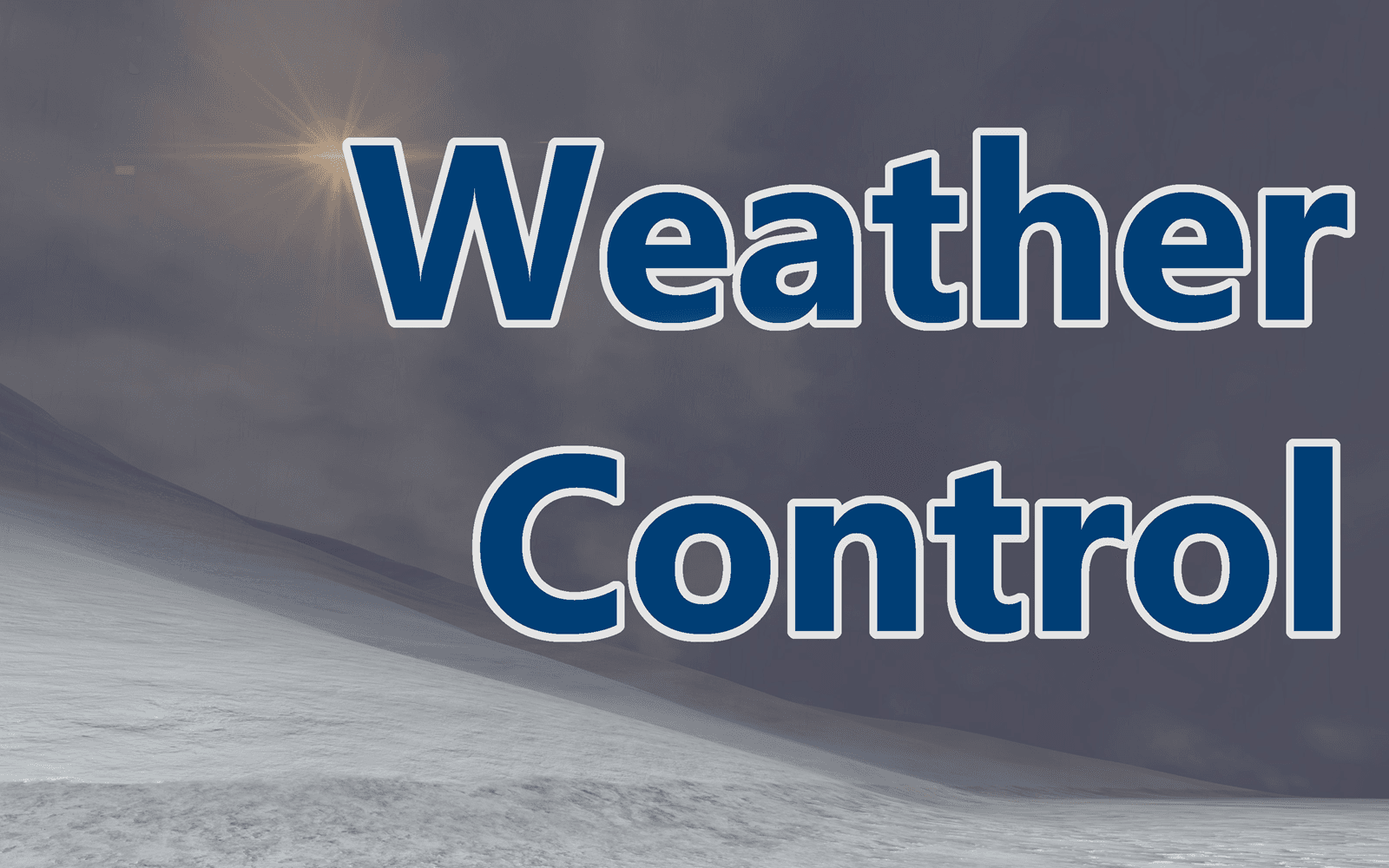 Weather Control — Space Engineers Steam Workshop preview image