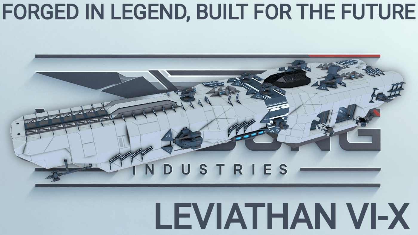 Leviathan VI-X — Space Engineers Workshop preview