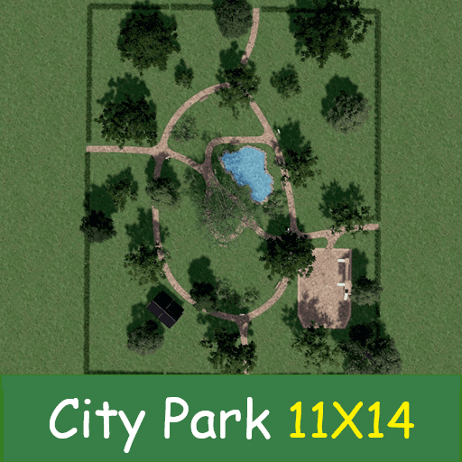 City Park 11X14 — Cities: Skylines Steam Workshop preview image