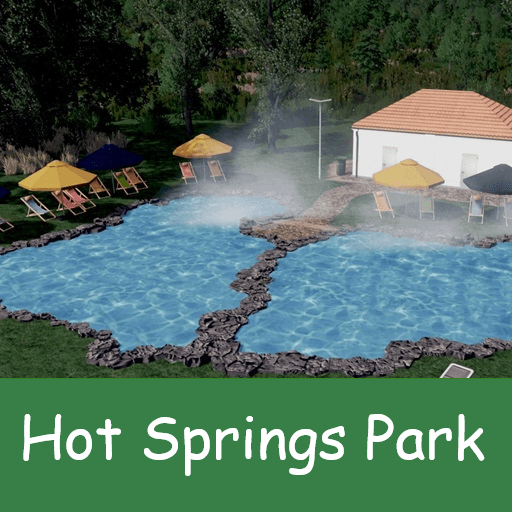 Hot Springs Park — Cities: Skylines Steam Workshop preview image